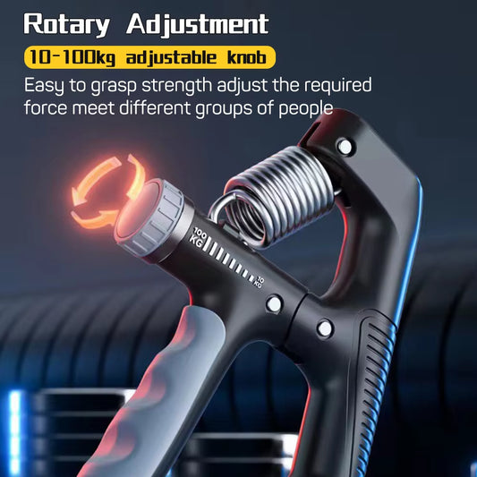 TitanGrip:The Ultimate Hand Strengthener 10-100KG Adjustment Exercise Power Strengthening Pliers Spring Finger Pinch Wrist Expander Training