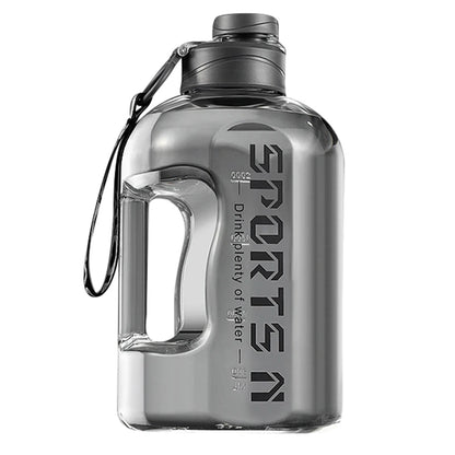  Insulated Water Bottles with Straw Gym Traveling Hiking Camping Hot Water Bottle for Men Women Leakproof Fitness Bottle 2.7l/1.7l
