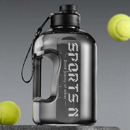  Insulated Water Bottles with Straw Gym Traveling Hiking Camping Hot Water Bottle for Men Women Leakproof Fitness Bottle 2.7l/1.7l