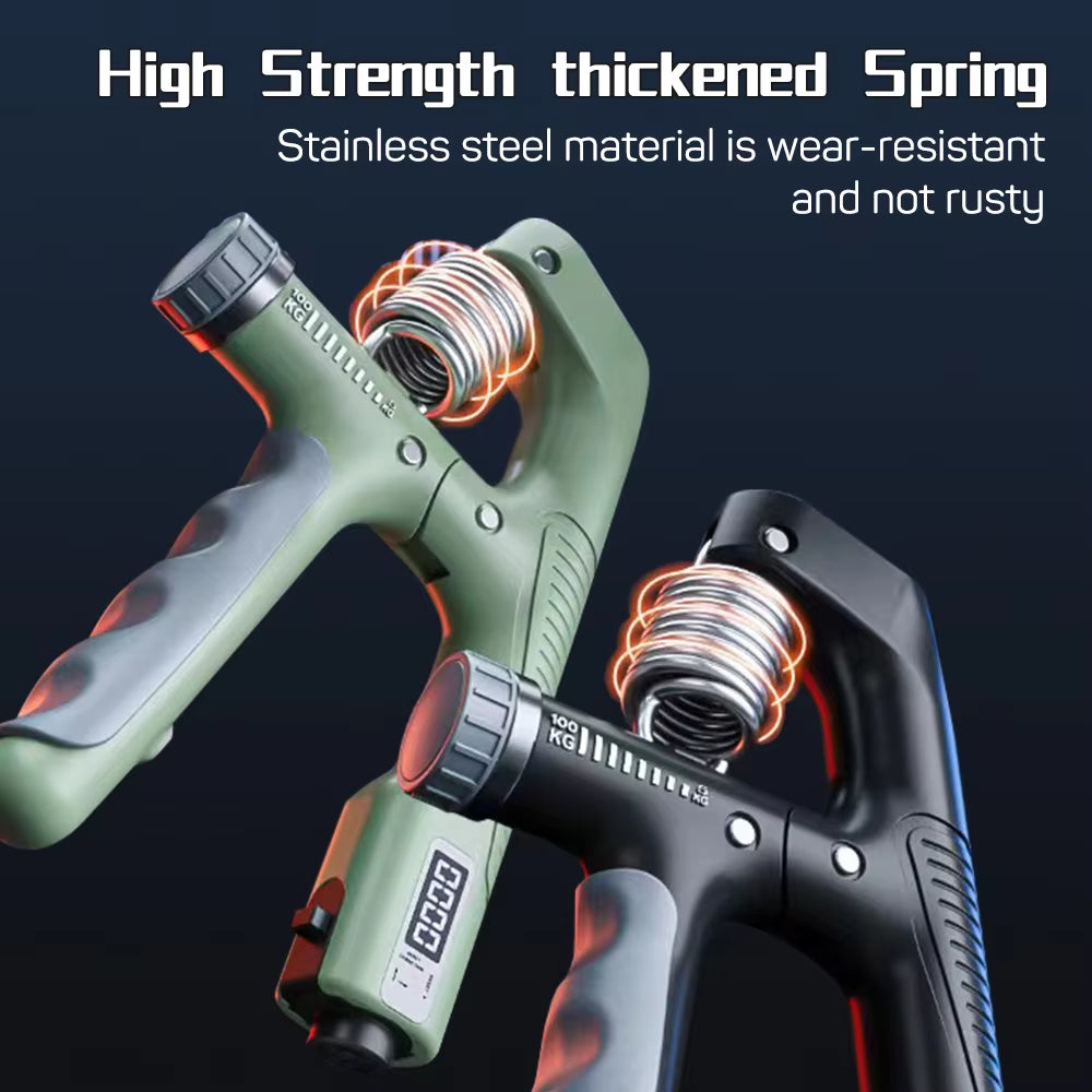 TitanGrip:The Ultimate Hand Strengthener 10-100KG Adjustment Exercise Power Strengthening Pliers Spring Finger Pinch Wrist Expander Training