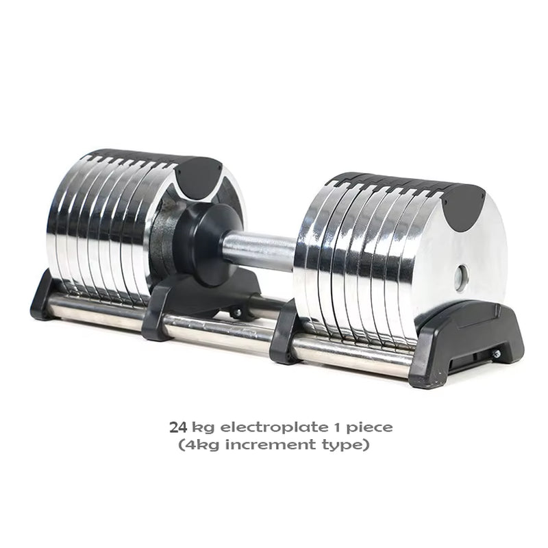 Electroplated Dumbbells. Adjustable Internal Rotation, Professional Gym Fitness Dumbbells