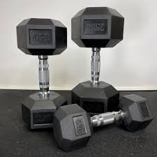 Hexagonal Rubber Coated Dumbell 5Lb/2.5Kg Increasing Gym Fitness Equipment Dumbells Hex Dumbbell Set