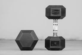 Hexagonal Rubber Coated Dumbell 5Lb/2.5Kg Increasing Gym Fitness Equipment Dumbells Hex Dumbbell Set