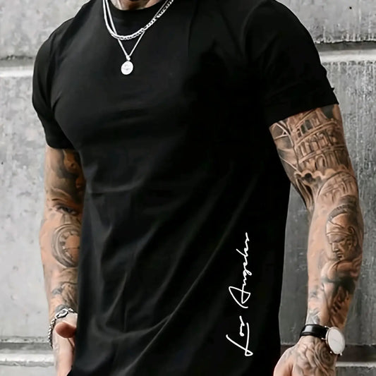Mens SportsWear Summer Loose Multicolor  Fit Casual Sports round Neck Short Sleeve Men Gym Sportswear TshirtW